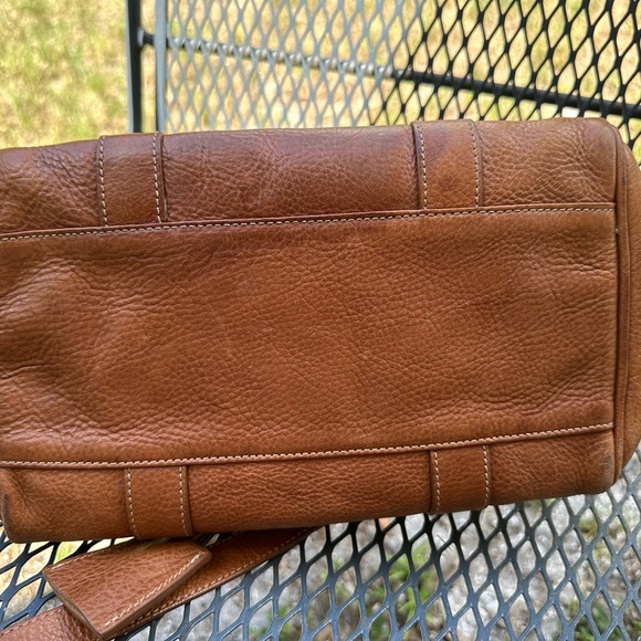 Mulberry Woman’s Bag Leather Brown Crossbody Pockets Zip - Picture 14 of 16